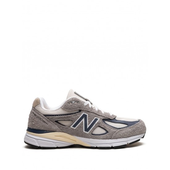 New Balance 990v4 Made in USA - Grey/Navy Sneakers