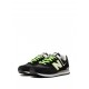 New Balance 574 Black/White/Green sneakers