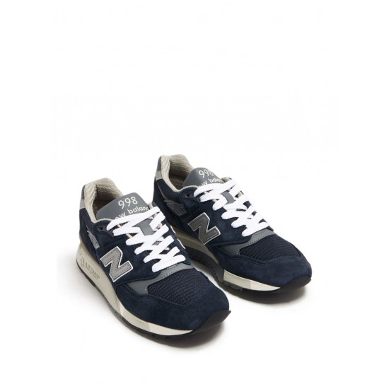 New Balance 998 logo patch sneakers