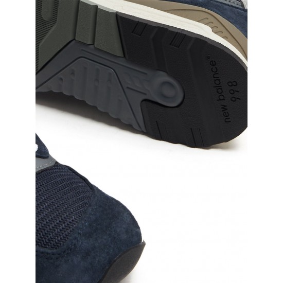 New Balance 998 logo patch sneakers