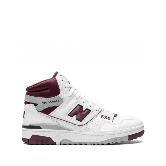 New Balance 650 leather high top sneakers
