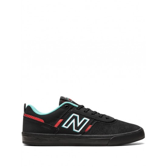New Balance Numeric 306 Black/Electric Red Sneakers