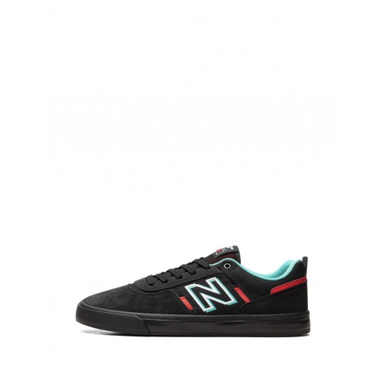New Balance Numeric 306 Black/Electric Red Sneakers