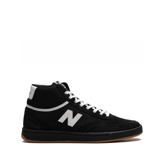 New Balance Numeric 440 High Black White Gum Sneakers