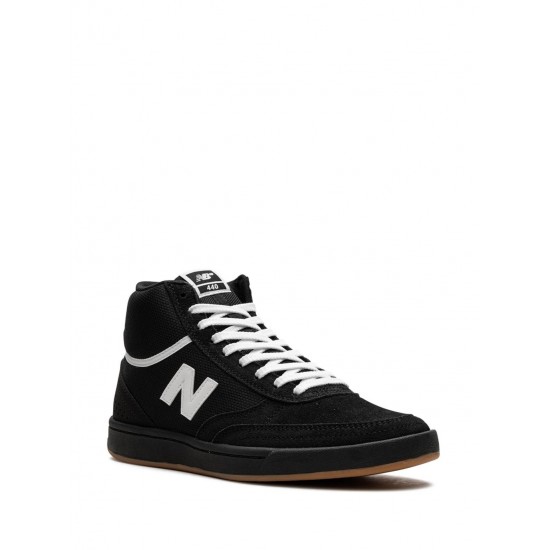 New Balance Numeric 440 High Black White Gum Sneakers