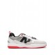 New Balance x Tiago Lemos Numeric 808 White/Black/Red sneakers