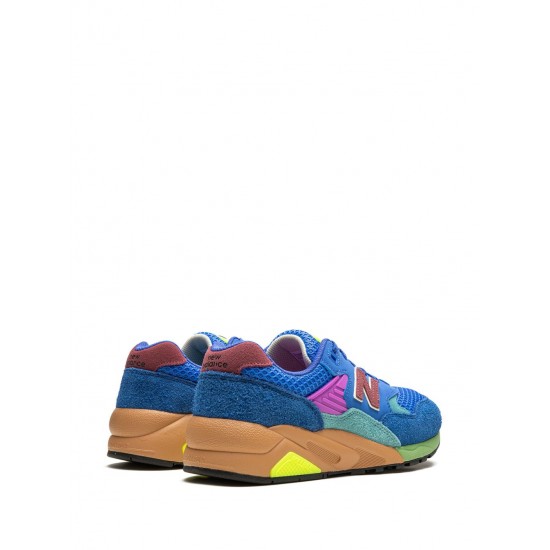 New Balance 580 OG "Blue/Bright Lapis/Washed Burgundy" suede sneakers