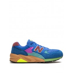 New Balance 580 OG "Blue/Bright Lapis/Washed Burgundy" suede sneakers