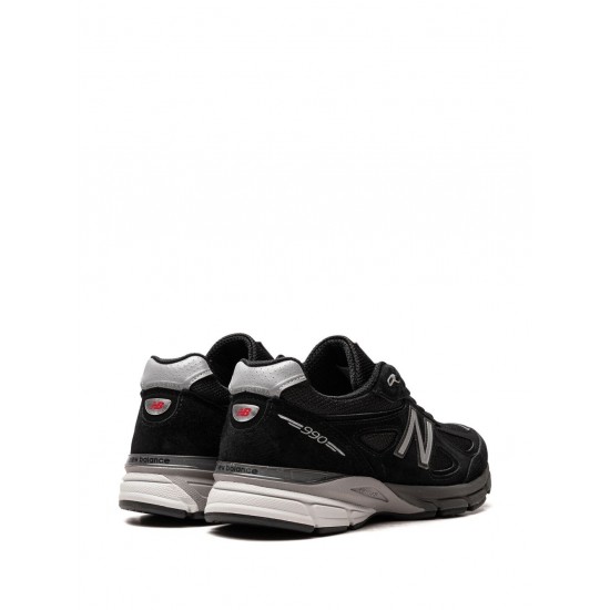 New Balance Made in USA 990v4 "Black/Silver" sneakers