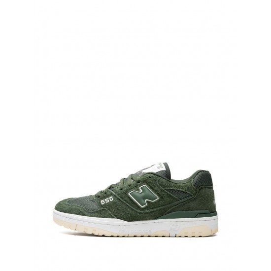 New Balance 550 suede sneakers