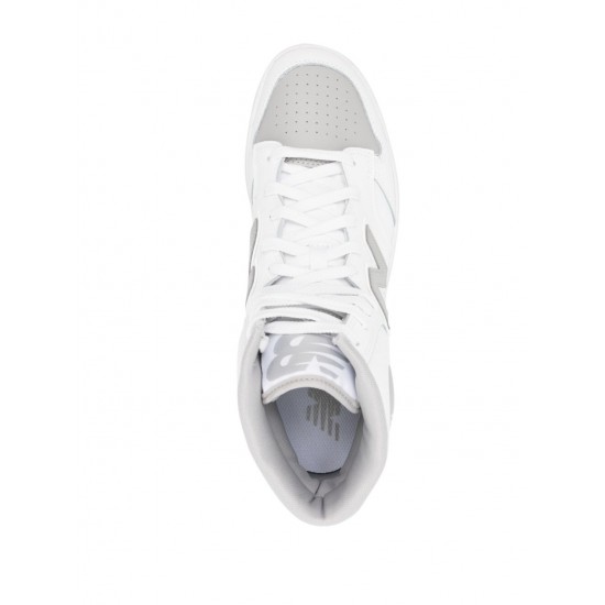 New Balance Logo-stamped leather sneakers