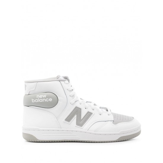 New Balance Logo-stamped leather sneakers
