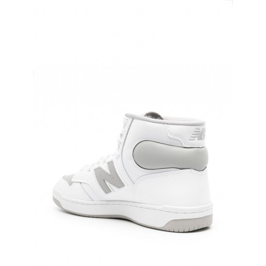 New Balance Logo-stamped leather sneakers