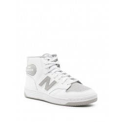 New Balance Logo-stamped leather sneakers