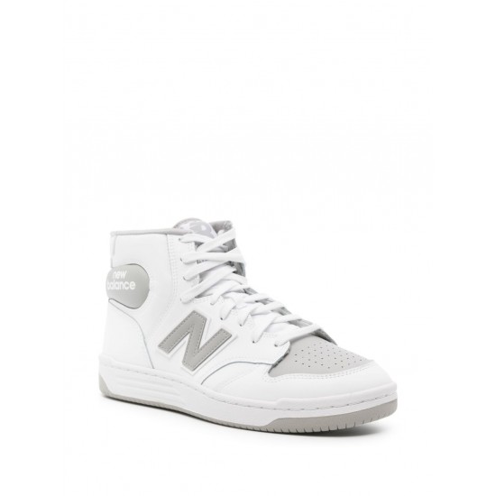 New Balance Logo-stamped leather sneakers