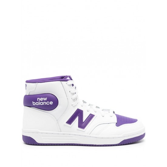 New Balance 480 leather high-top sneakers