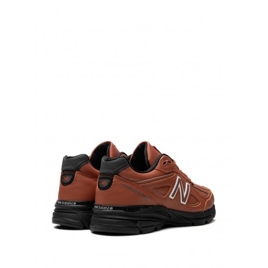 New Balance x Teddy Santis 990v4 Made in USA "Mahogany Black" sneakers