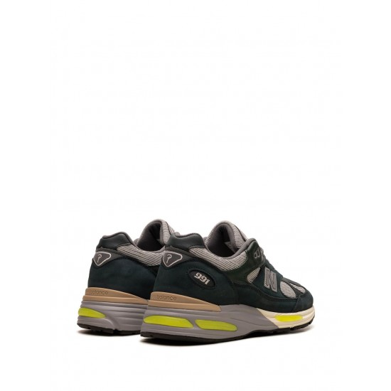 New Balance x Patta 991 MiUK Sea Moss sneakers