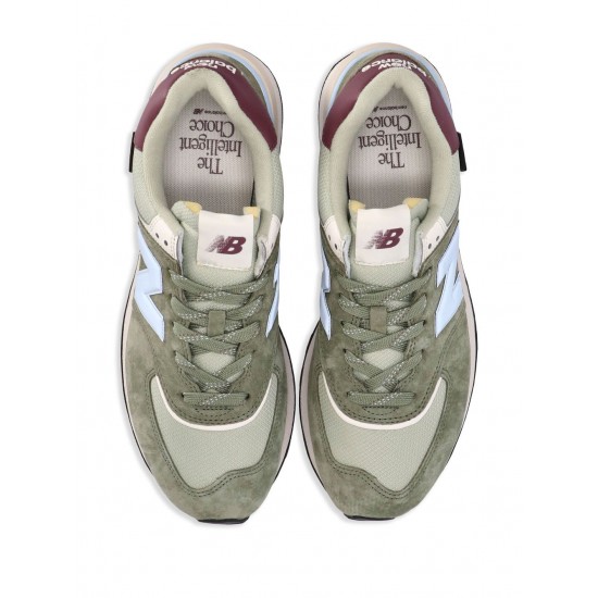 New Balance 574 patchwork sneakers