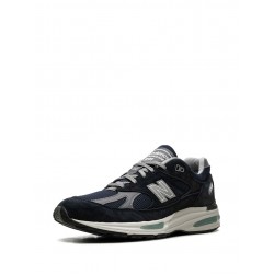 New Balance 991v2 "Dark Navy" suede sneakers
