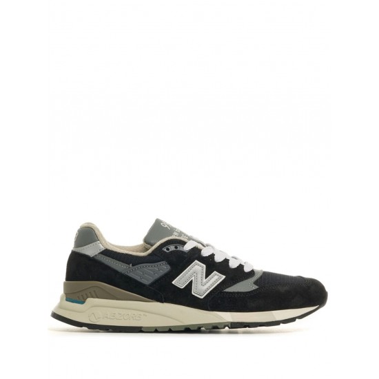 New Balance U998BL logo patch sneakers