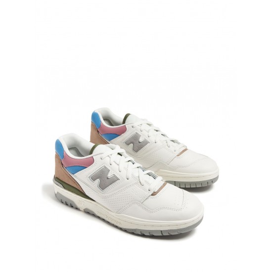 New Balance 550 lace-up leather sneakers