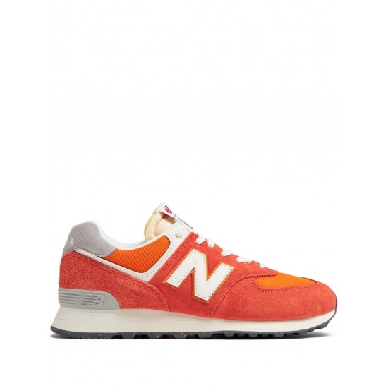 New Balance 574 colorblock suede sneakers