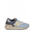 New Balance 574 panelled lace-up sneakers