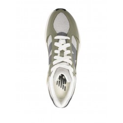 New Balance Logo print leather sneakers