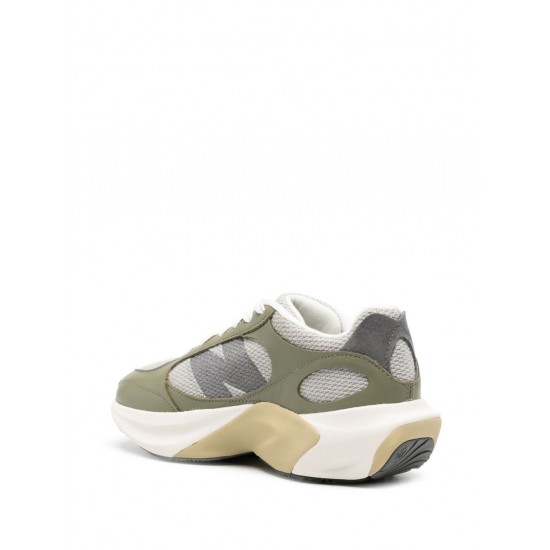 New Balance Logo print leather sneakers