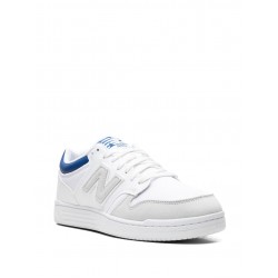 New Balance 480 White/Red Sneakers