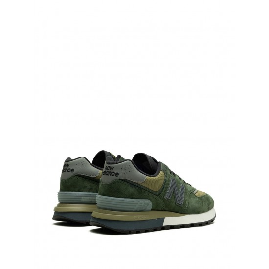 New Balance x Stone Island 574 Legacy Dark Green sneakers
