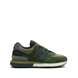 New Balance x Stone Island 574 Legacy Dark Green sneakers