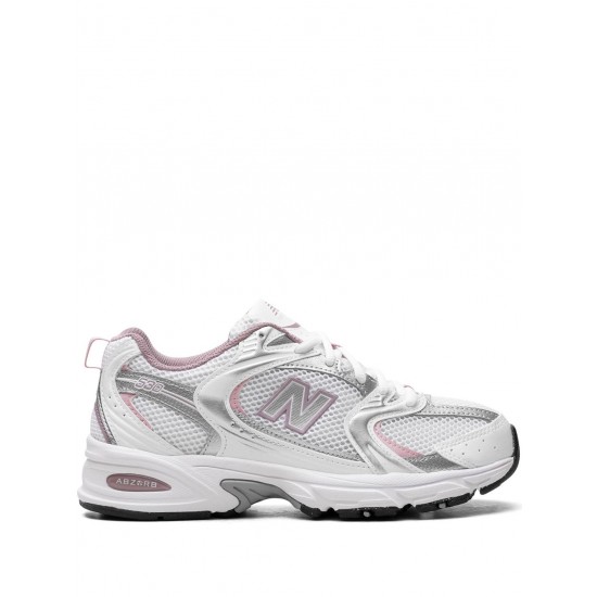 New Balance 530 White/Silver Metalic/Ice Wine/Mid Century Pin Sneakers
