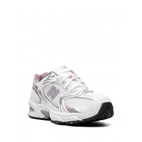 New Balance 530 White/Silver Metalic/Ice Wine/Mid Century Pin Sneakers