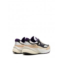 New Balance x Teddy Santis 990v6 Made In USA - White/Black Plum Sneakers