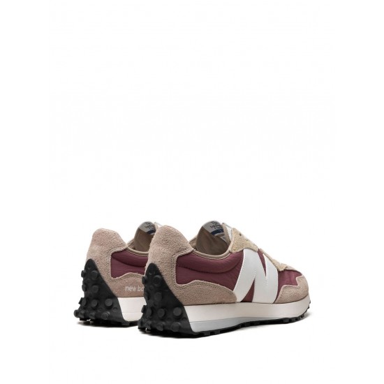 New Balance 327 "Driftwood/Washed Burgundy" sneakers