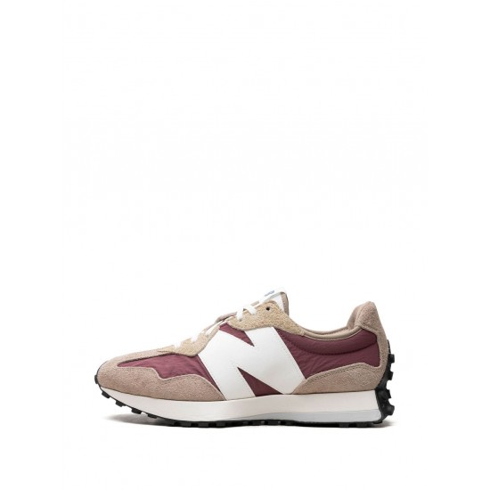 New Balance 327 "Driftwood/Washed Burgundy" sneakers