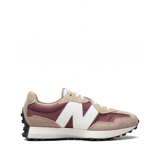 New Balance 327 "Driftwood/Washed Burgundy" sneakers