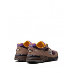 New Balance Made in USA 993 Mushroom/Midnight Violet sneakers