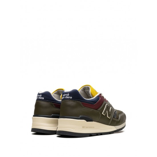 New Balance 997 "Aime Leon Dore - Dark Moss/Angora" sneakers