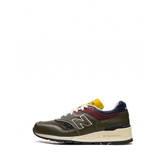 New Balance 997 "Aime Leon Dore - Dark Moss/Angora" sneakers