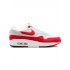 Air Max 1 Anniversary "White/University Red" sneakers
