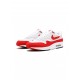 Air Max 1 Anniversary "White/University Red" sneakers
