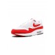 Air Max 1 Anniversary "White/University Red" sneakers