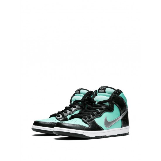 x Diamond Supply Co. SB Dunk High PRM "Tiffany" sneakers