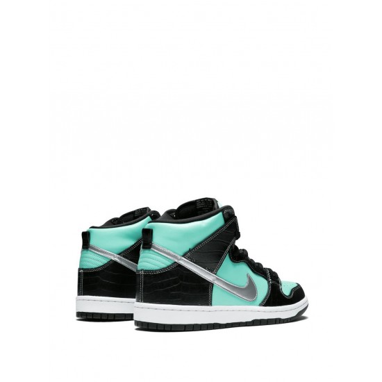 x Diamond Supply Co. SB Dunk High PRM "Tiffany" sneakers