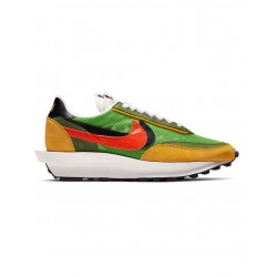 x sacai LdWaffle "Green Gusto" sneakers