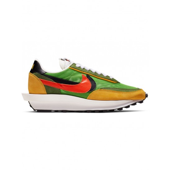 x sacai LdWaffle "Green Gusto" sneakers