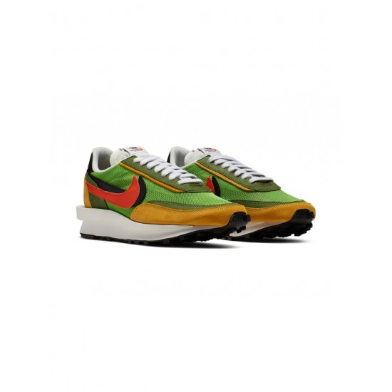 x sacai LdWaffle "Green Gusto" sneakers